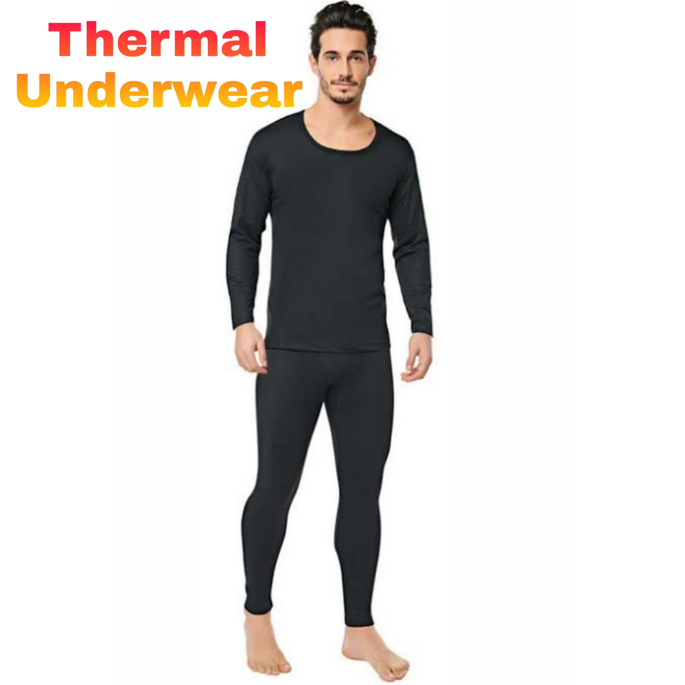Комплект из 4 зимних высококачественных термобелья новые мужские комплекты