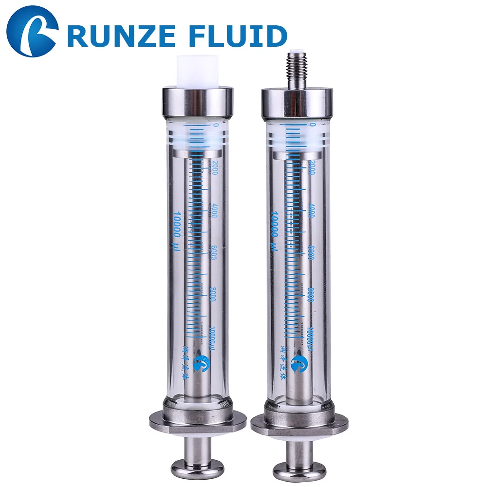 10 мл лабораторный аналитический автоматический шприц для инъекций стекла