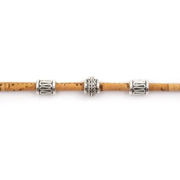 Круглая пробка 10 метров натуральный 3 мм Шнур пробковый шнур COR 169 10|cork cord|jewelry