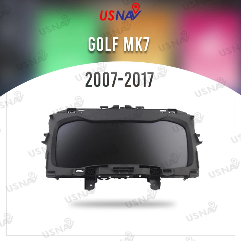 

Инструмент для Volkswagen Golf7 MK7 USNAV 12,3 дюйма, сменный экран, приборная панель, ЖК-дисплей, развлекательная система