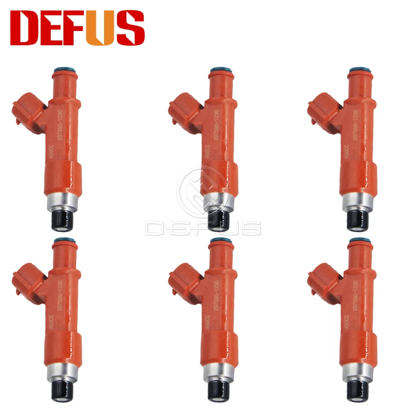 

6 шт. 450CC топливная форсунка сопло OE 297500-1230 для Mazda Suzuki значение впрыска тестовый 842-12382 Bico высокое сопротивление новый