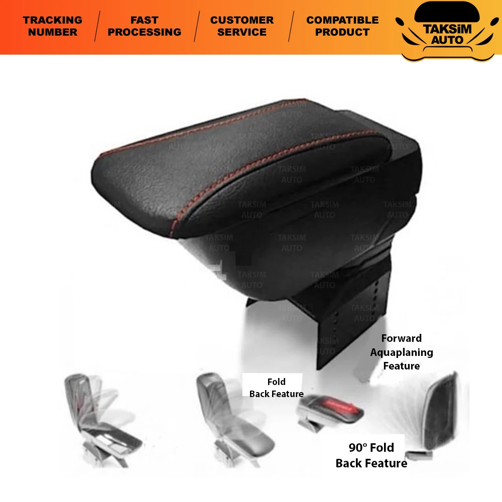 

Sliding Suitable for All Vehicles - Cup Armrest - 90 Degree Openable - Quality Product