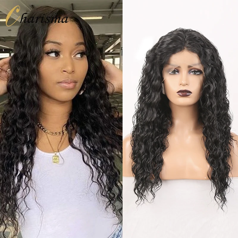 Харизма плетеные парики Синтетические волосы на кружеве синтетический парик для