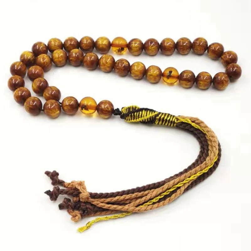 Мусульманские мужские резиновые бусины Tasbih 33 66 99 с бриллиантами Турция