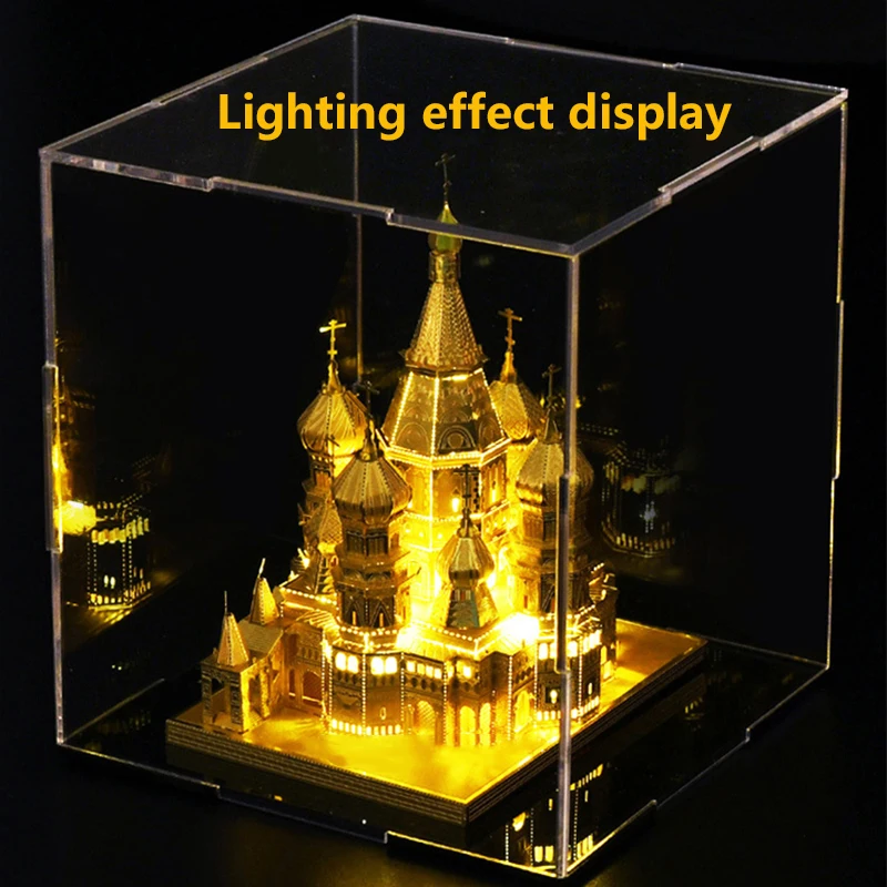 

NANYUAN 3D Puzzle Metal Russian European Style Building Vasily Cathedral Model Kit DIY 3D Laser Cutting Puzzle Toy Creative Toy