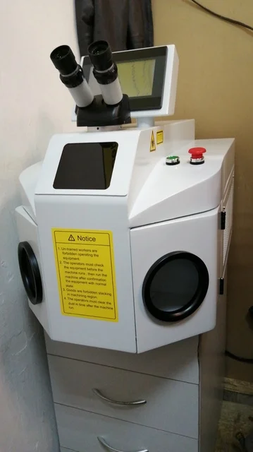 200 Вт yag Ювелирные изделия аргоновый газовый точечный лазерный сварочный аппарат