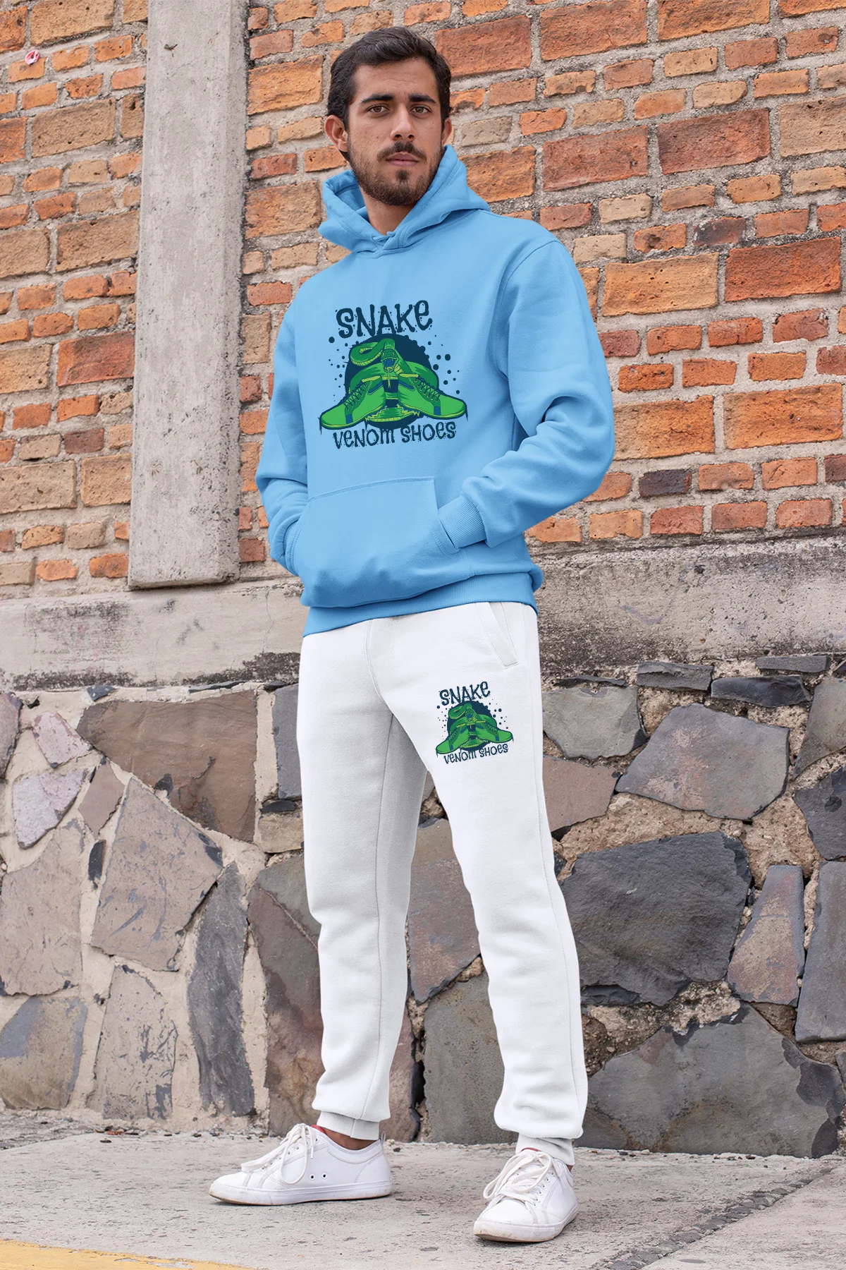 Angemiel одежда обувь змеиного яда мужской спортивный костюм комплект синий свитшот