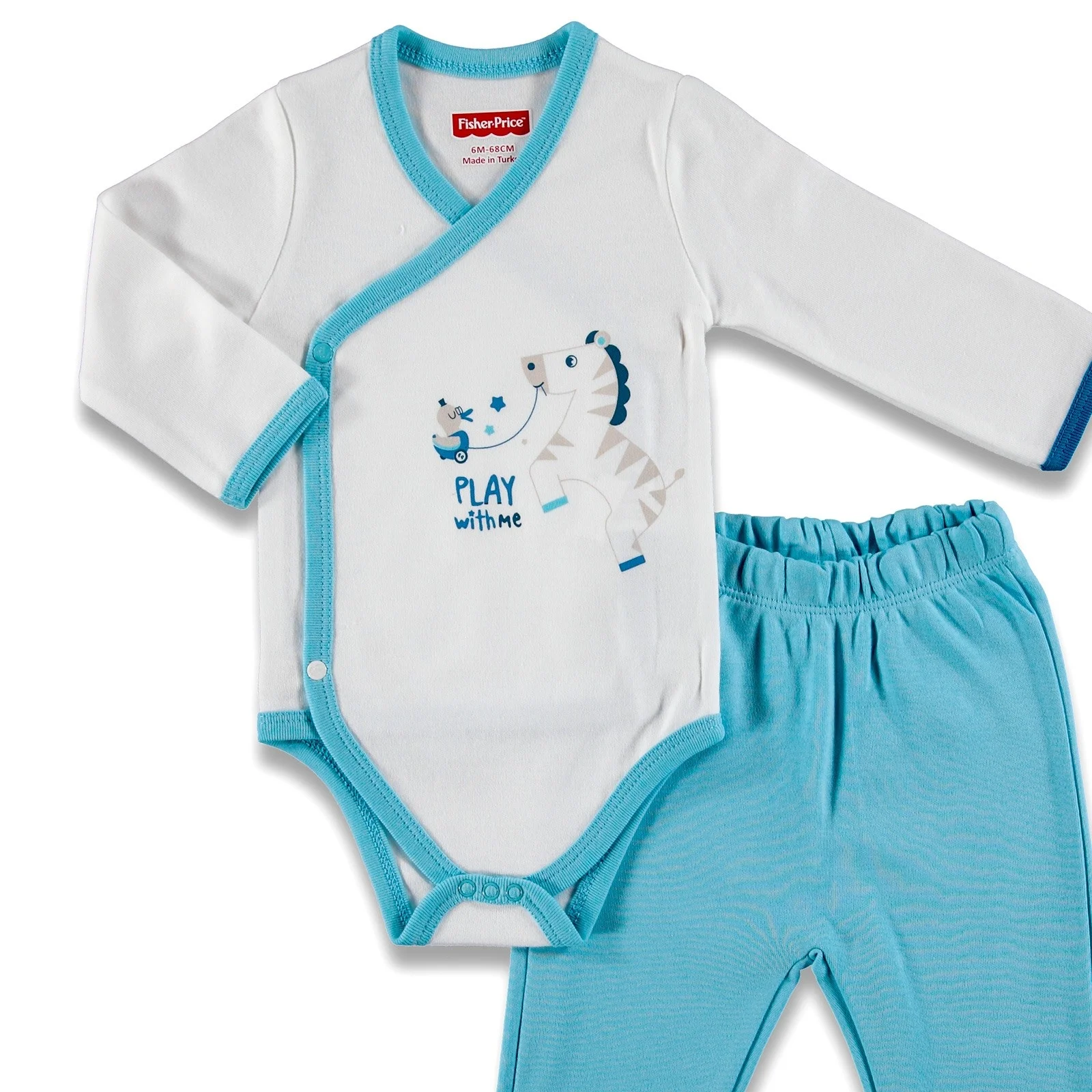 Детские Боди ebebek Fisher Price Play with Me комплект с брюками| |