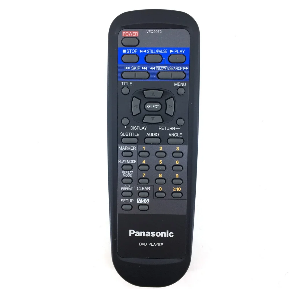 Пульт дистанционного управления для DVD-плеера PANASONIC VEQ2072 оригинал - купить по