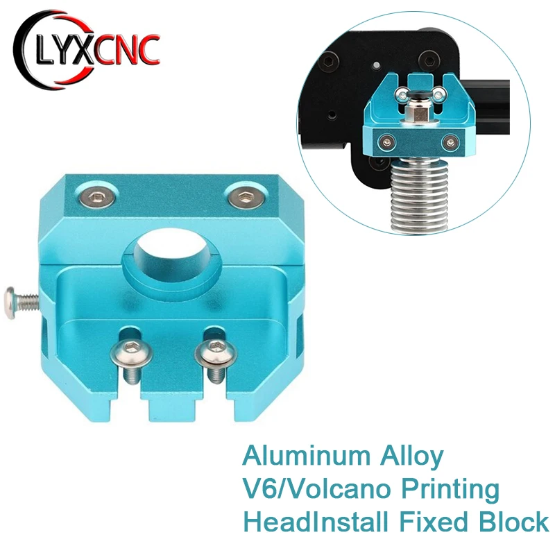 

3D Printer Creality Parts All-metal Blue Oxide Aluminum Alloy Brackets For E3D V6 Hot End Mount Mounting Fixed For CR10 Ender3/5