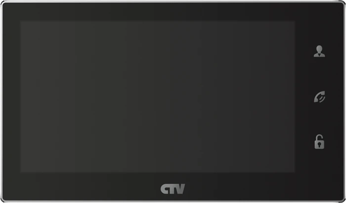 Color monitor video door phone (black) | Безопасность и защита