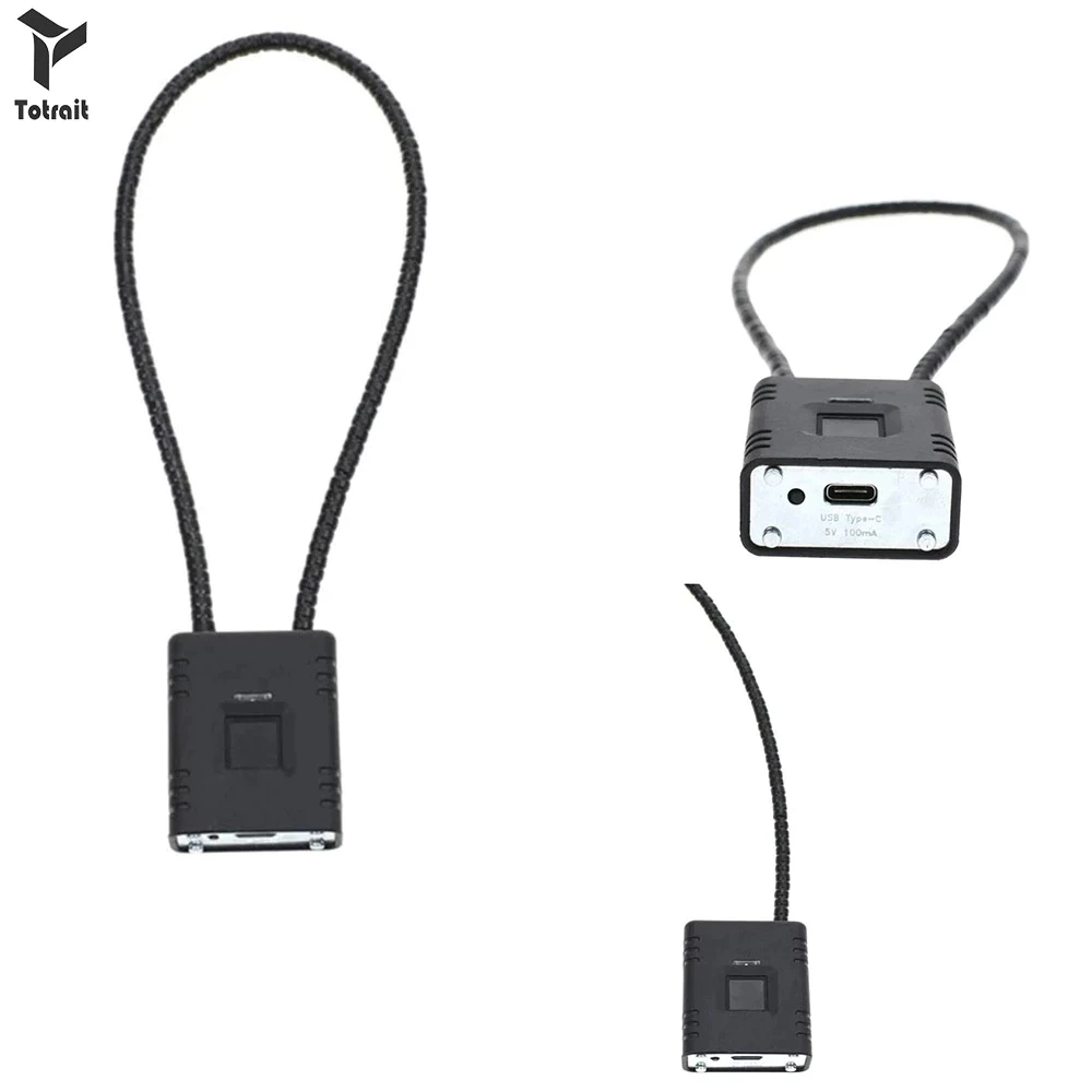 

New TOtrait High Quality Tactical Gun Lock Keyless Fingerprint Padlock USB Charging Waterproof Anti-Theft Security Hunting