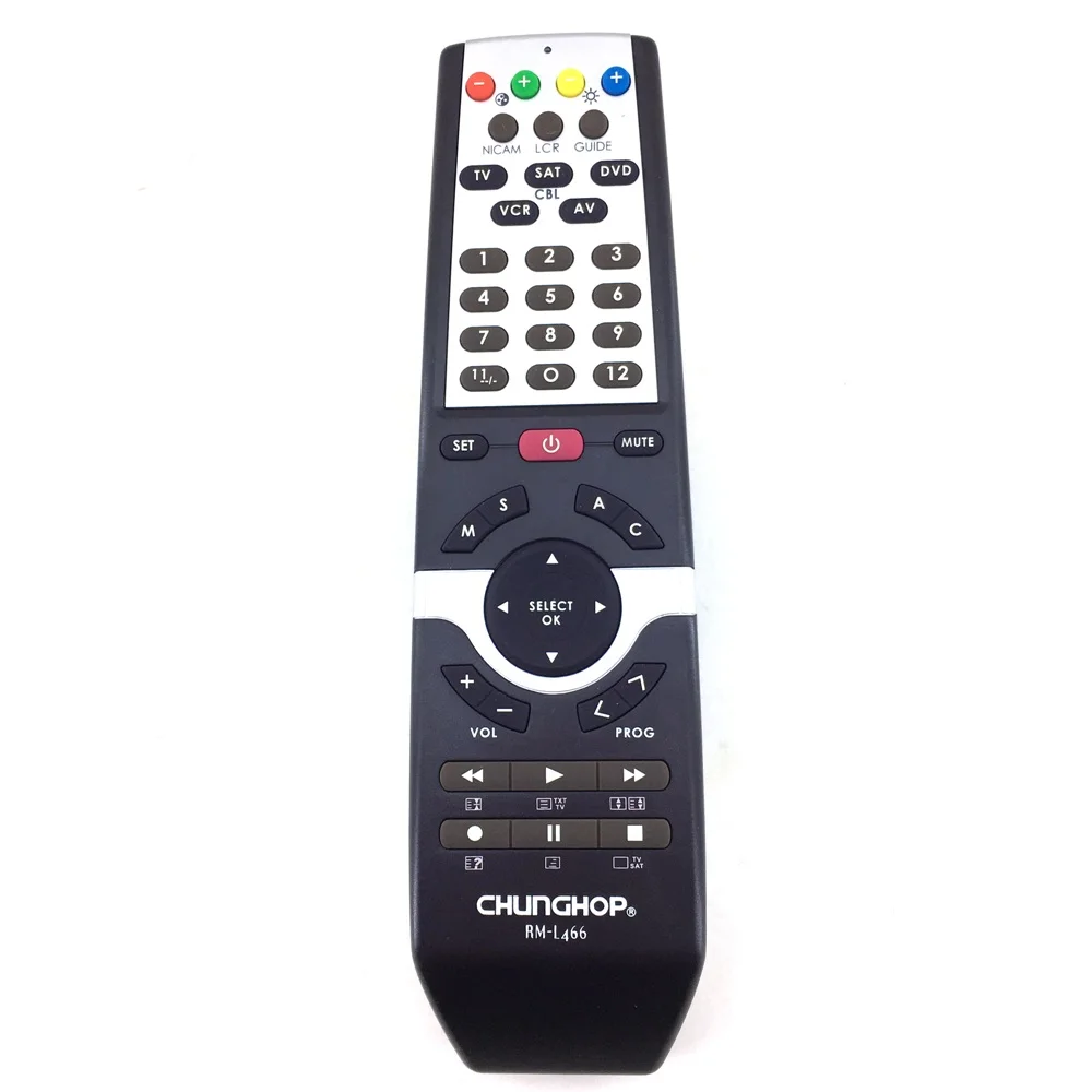 Пульт дистанционного управления универсальный CHUNGHOP RM - L466 [обучаемый] |