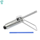 95698 Гидролифт подъемник гидравлический Barneo DA-14 хром для кресла парикмахера для барбершопа бесплатная доставка по России