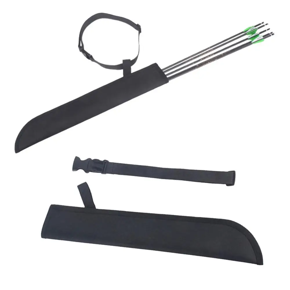 Сумка для стрел детей черная сумка на открытом воздухе охоты стрельбы из лука 46*8 5