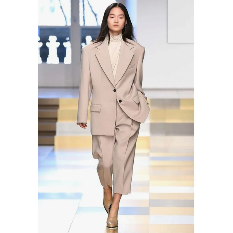 2022 New Ladies Suit Blazer Spring Women Suits Business Suits Office Wear Female Work Wear Office Suit 2 Pieces(Jacket+Pants)