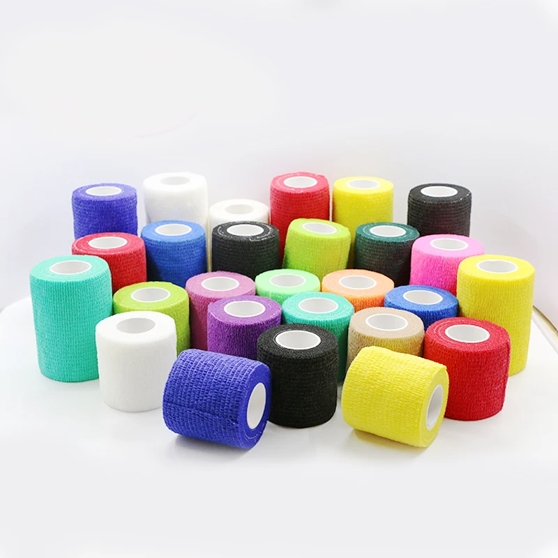 12 шт./лот одноразовая самоклеящаяся эластичная повязка для ручки с трубкой