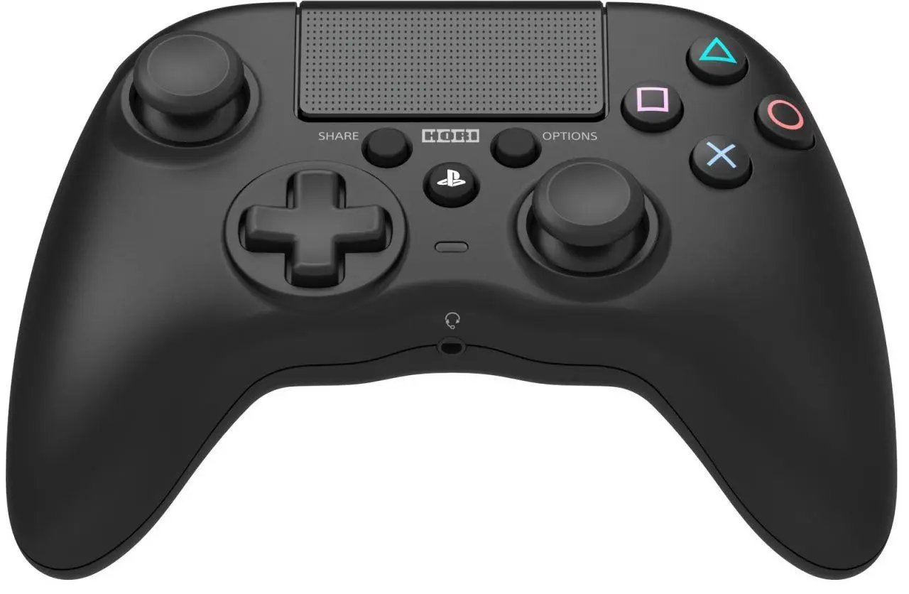 Геймпад беспроводной Onyx Plus HORI (Черный) (PS4-149E) (PC/PS4) | Электроника