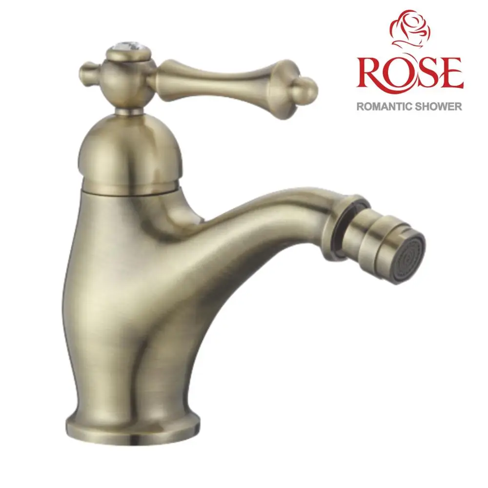 ROSE Смеситель для биде латунный кран бронзовый смеситель античный стиль воды на