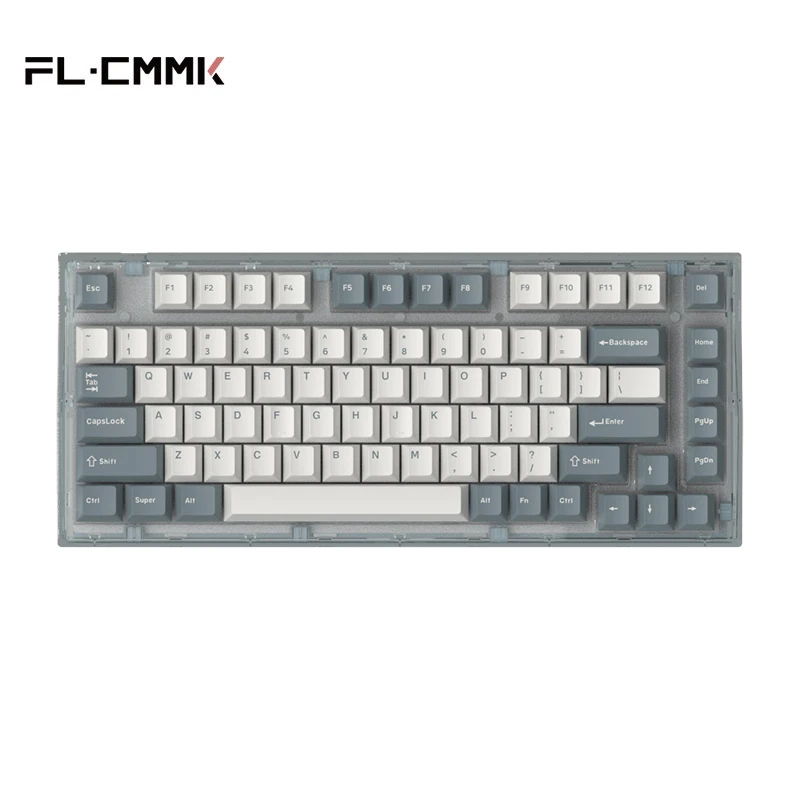 Механическая клавиатура FL ESPORTS Q75 трехрежимная 82 клавиши с горячей заменой RGB