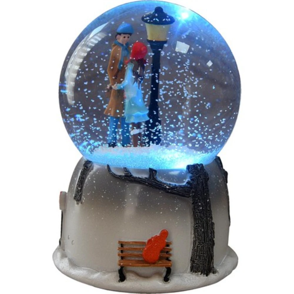 

Crystal Snow Globes Ball Glass Crafts Home Office Desktop Decoration Christmas Birthday Wedding Valentine's Day Gift