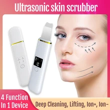Limpiador Facial ultrasónico para el cuidado de la piel, dispositivo eliminador de espinillas y acné, cavitación, herramienta de belleza