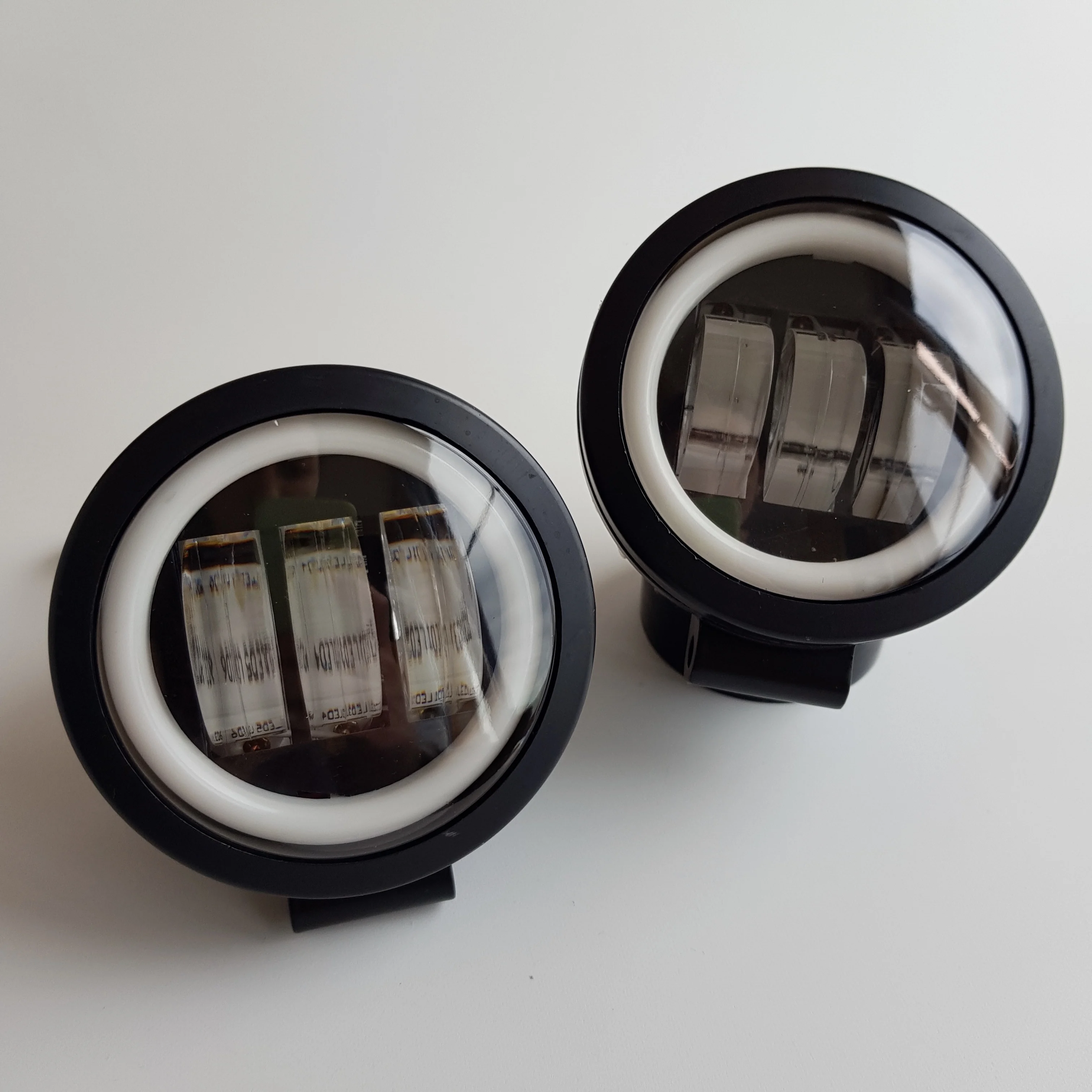 Круглые фары Arctic V3+ 12 80V 2шт противотуманные для электросамокатов