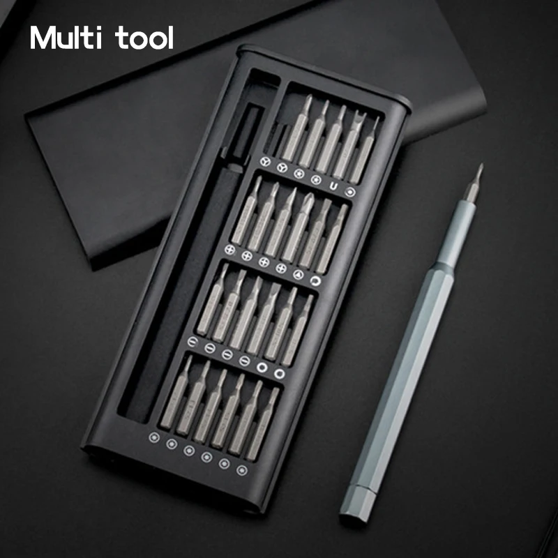 

25 in 1 Screwdriver Set Magnetic Screw Driver Kit Bits Precision Electric Phone Computer Tri Wing Torx Screwdrivers Small