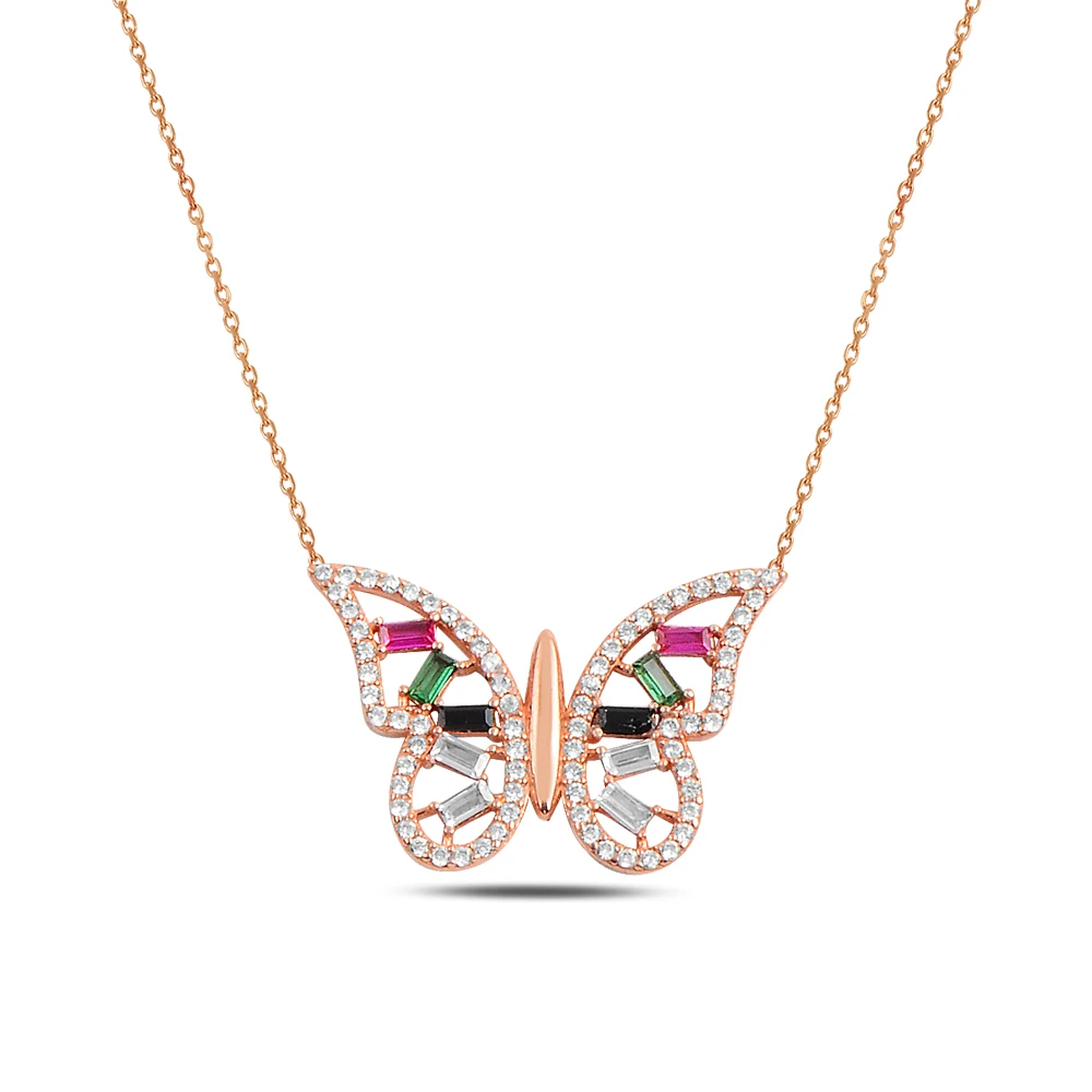 

Silver Butterfly Necklace