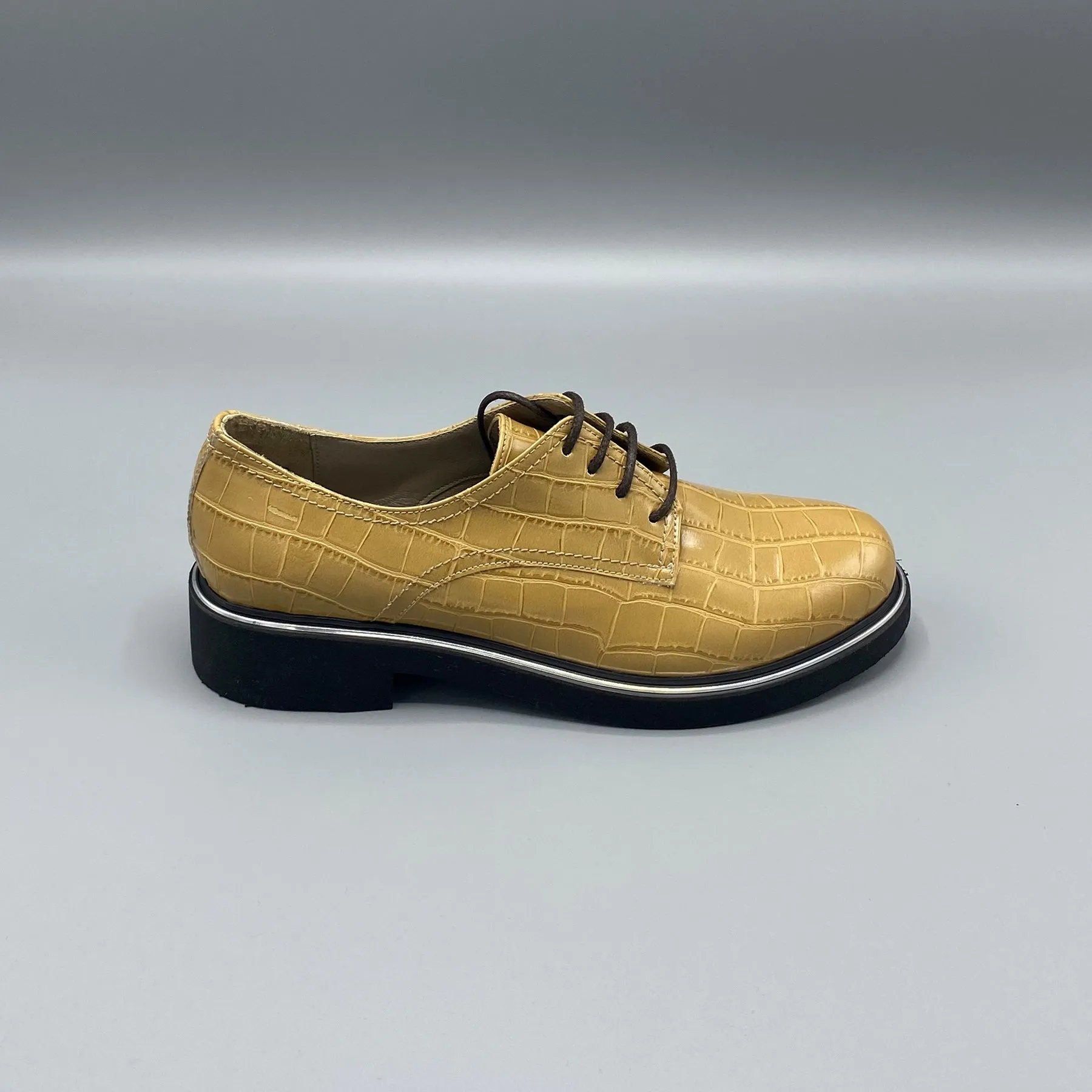 

PLATIN TOPUKLAR Women's Casual Closed Toe Lace-up Shoes
