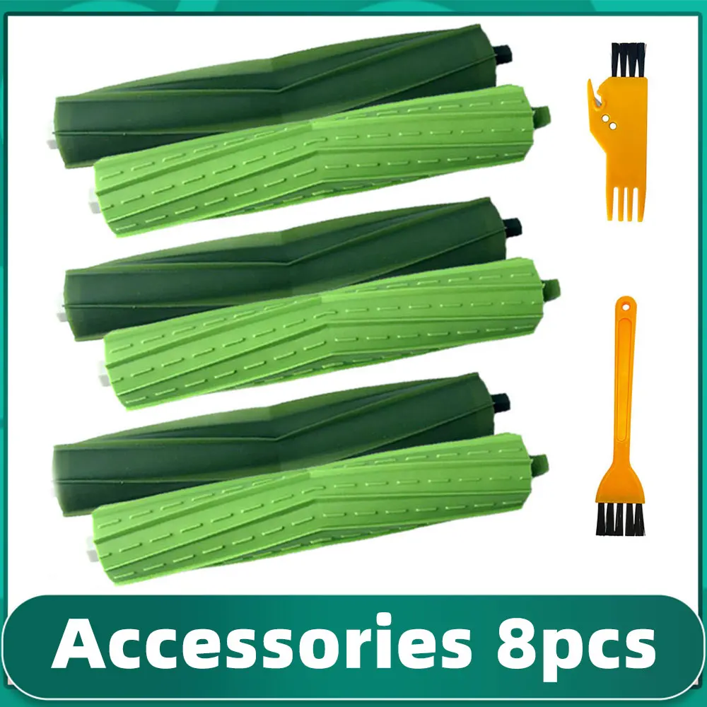 Запасные части для основной щетки с резиновым роликом iRobot Roomba i3 i7 E5 E6 J7 Plus