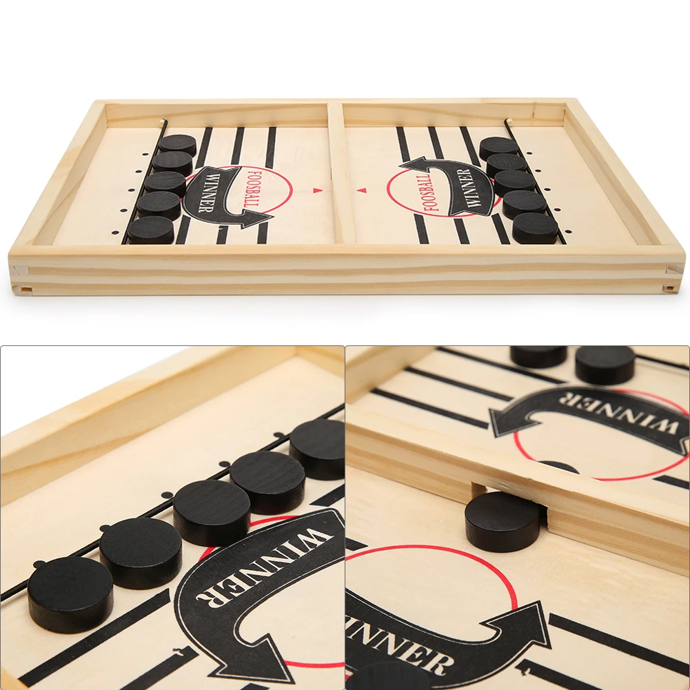 

Foosball Winner Games Table Hockey Game Catapult Chess Parent-child Interactive Toy Fast Sling Puck Board Game Toys For Children