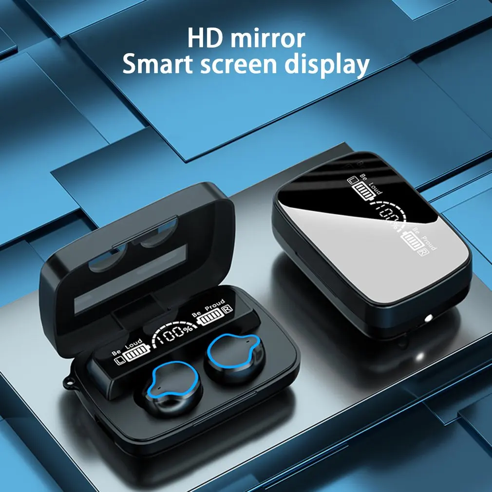 

TWS-стереонаушники с зарядным устройством и поддержкой Bluetooth 5,1