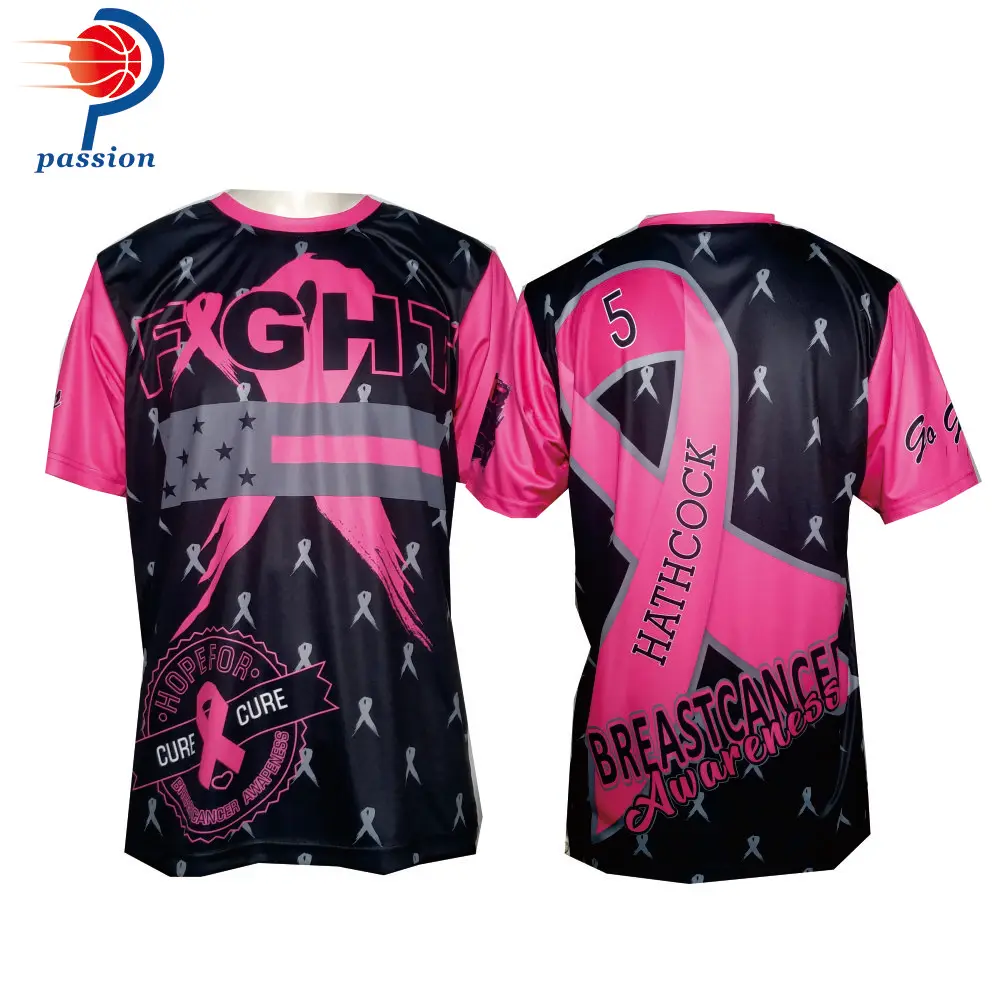 Изготовленный На Заказ Розовый цвет вырез лодочкой Софтбол команды трикотажные