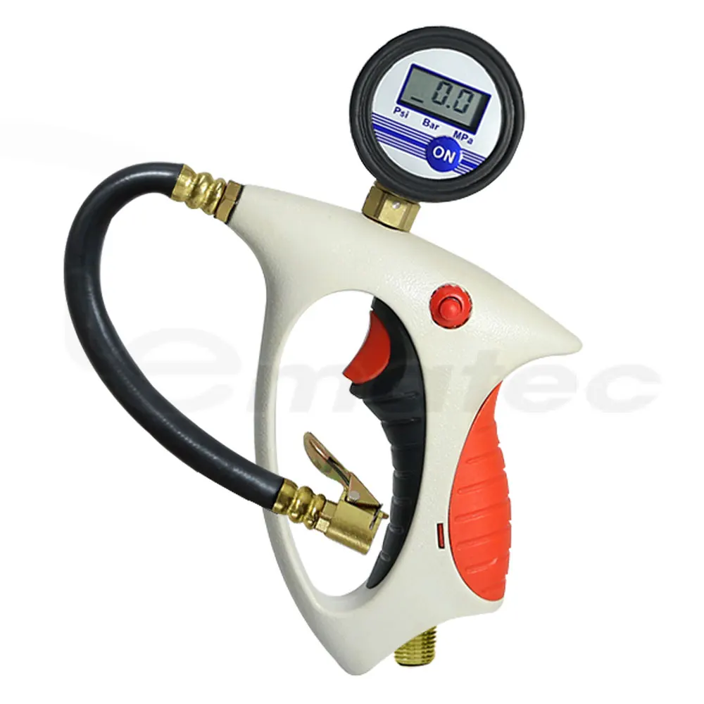 Эргономичный цифровой манометр для шин trye inflator пистолет для накачивания шин для автомобиля, велосипеда, грузовика, пневматические инструменты