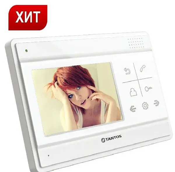 Tantos LILU lux Монитор домофона (white) | Безопасность и защита
