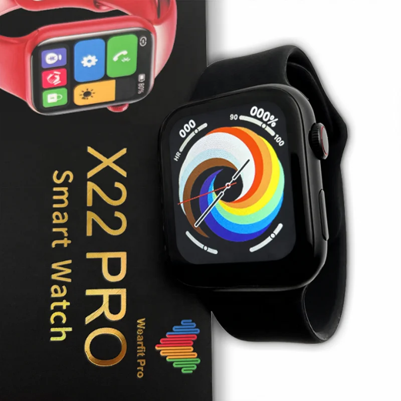 Умные часы Smart watch X22 PRO 44 mm 4.7 беспроводная зарядка смарт браслет фитнес для iphone