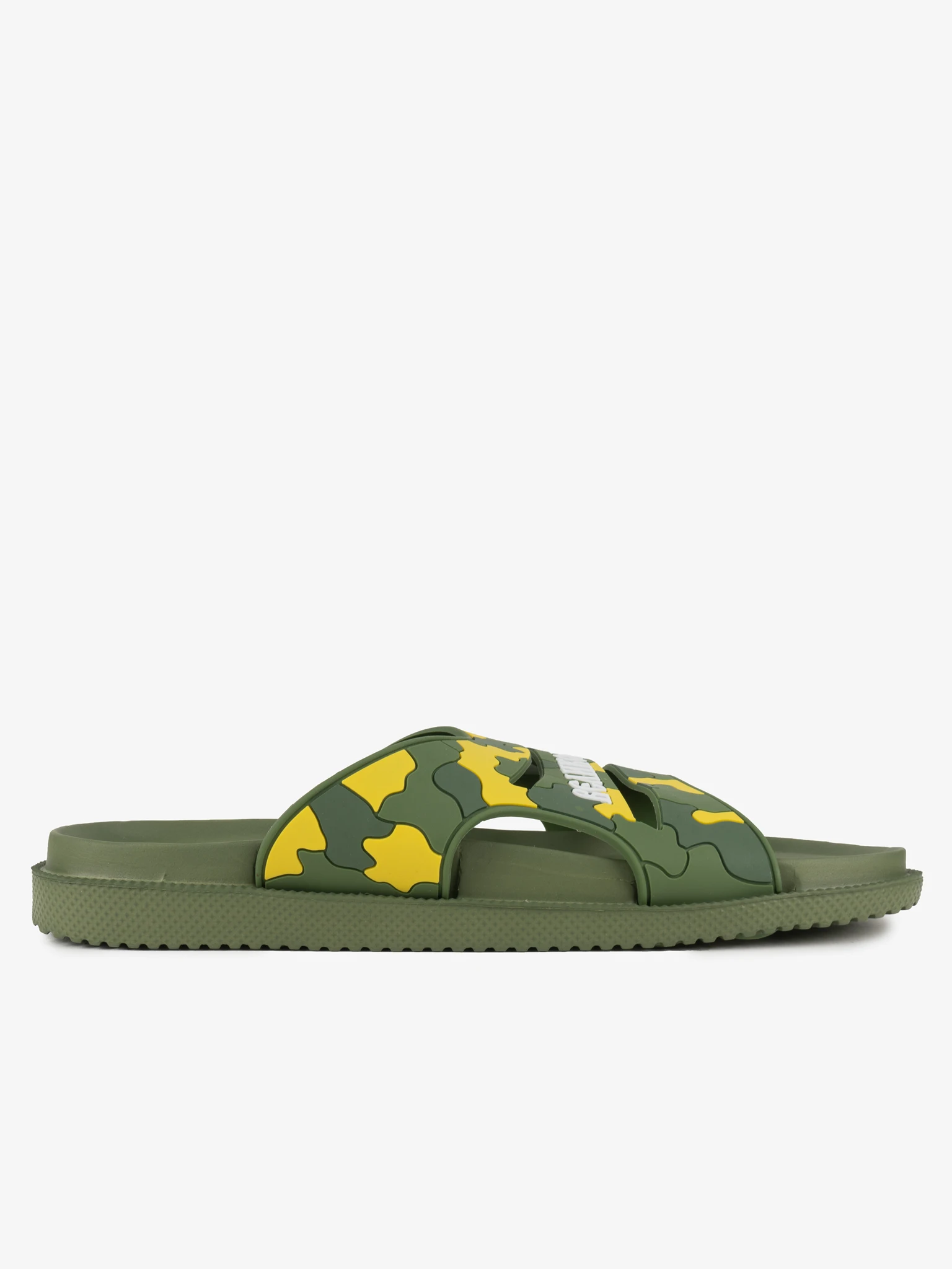 Шлепанцы Великоросс Русский след Жёлтый одуванчик ортопедические с рельефной