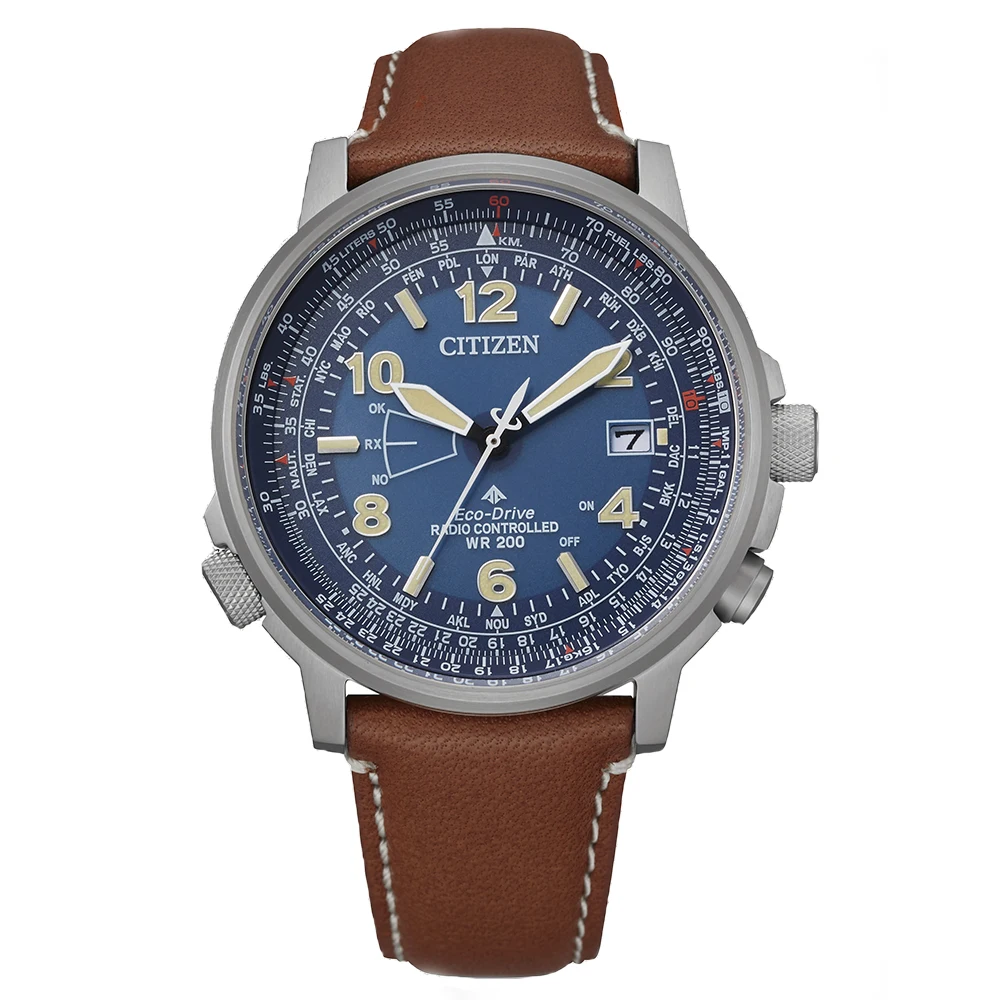 Citizen Watch CB0240 11L Eco Drive (без батареек) Модель Pilot steel коллекция радиоуправления с