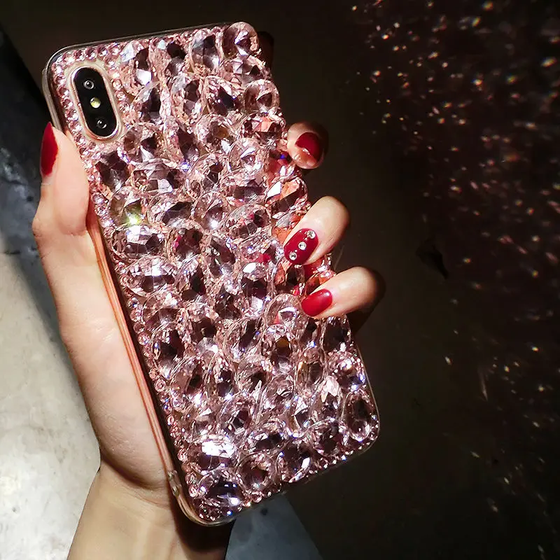 Чехол со стразами для Samsung Galaxy A60 A50 S10 Lite S10E S9 S8 Plus M10 M20 M30 A10 A30 A40 A70 A8 A9 2018 A9S чехол