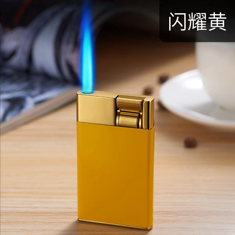 

2022 Hot Selling Personalized Creative Windproof Direct Charging Gas Lighter Portable Cigar Lighter High-end Gift