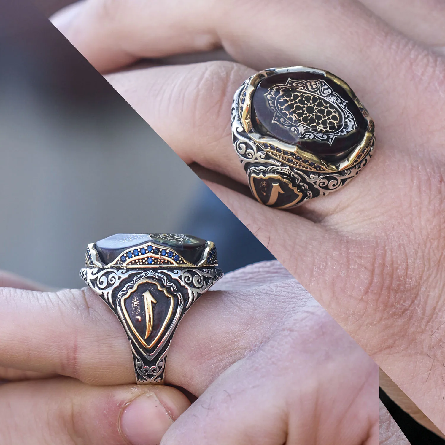 

Серия ALA | Серебряное кольцо Elif Design, модная Турецкая Высококачественная ручная работа