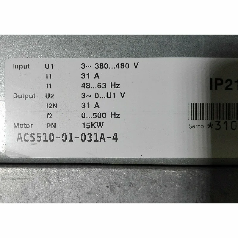 

Инвертор ABB ACS510-01-031A-4 трехфазный 15 кВт 380 В