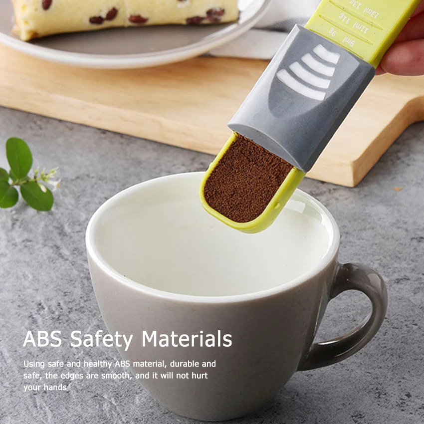 MEMDOO 1 шт. мерная чашка стулья с двойным концом высоты ложка|Мерные ложки| |