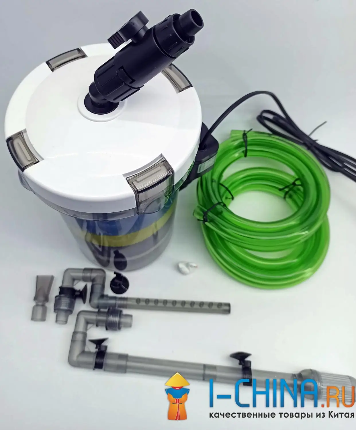 SunSun HW-603B/EW-603B (Jialu прозрачная/белая колба) Внешний канистровый фильтр на небольшой