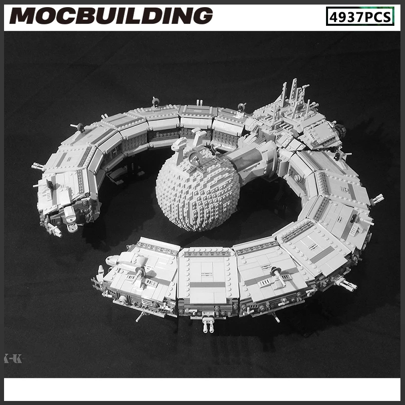 

Боевой корабль класса Lucrehulk, управляющий корабль, кирпичи Moc, строительные блоки, звезда, фильм, модель «сделай сам», детские игрушки, подарок...