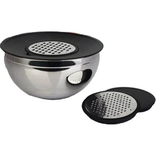 

ACAR 016752/4 24 CM CARAT MIXING BOWL WITH 5 PRÇ GRATER