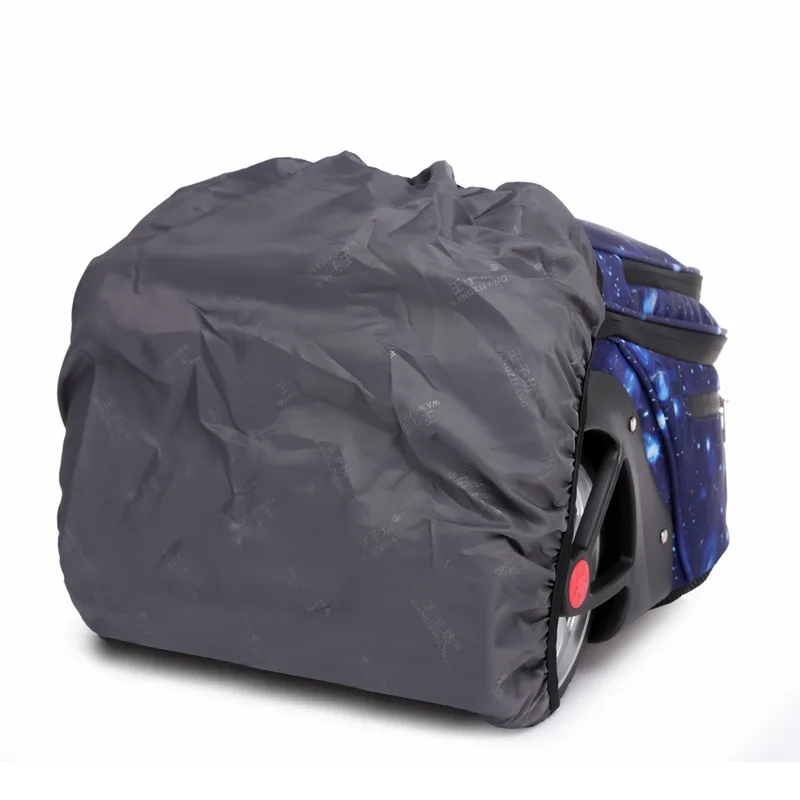 Холщовая Сумка на колесиках для ноутбука спортивный рюкзак плечо выходных и