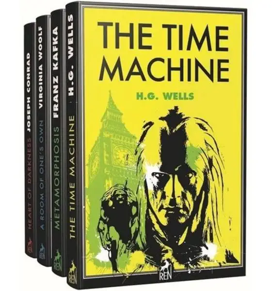 

English Classic Set,METAMORPHOSIS,HEART OF DARKNESS,THE TIME MACHINE,A ROOM OF ONES OWN