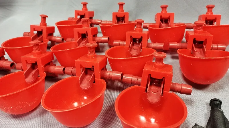 чашечные поилки для курицы перепела поилка птиц (готовый комплект 10 шт) | Дом и сад